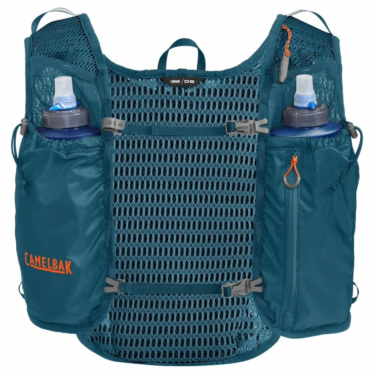 Trail Run Vest 7L Vest With 2 X 500ml  Quick Stow Flasks