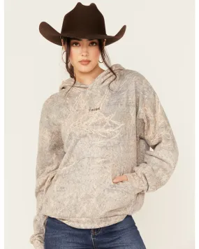 Tribe Kelley Women's Camo Down Yonder Mossy Oak Camo Print Hoodie