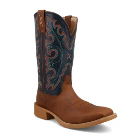 Twisted X Women's 11" Tech X Boot - Roasted Pecan / Navy