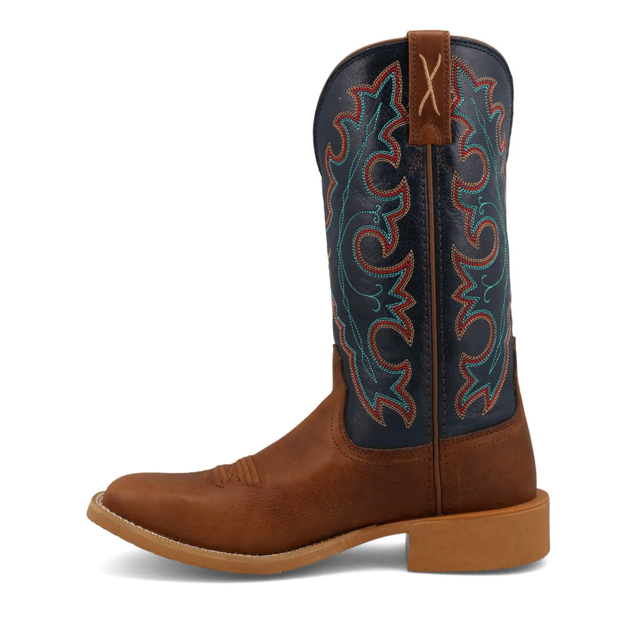 Twisted X Women's 11" Tech X Boot - Roasted Pecan / Navy