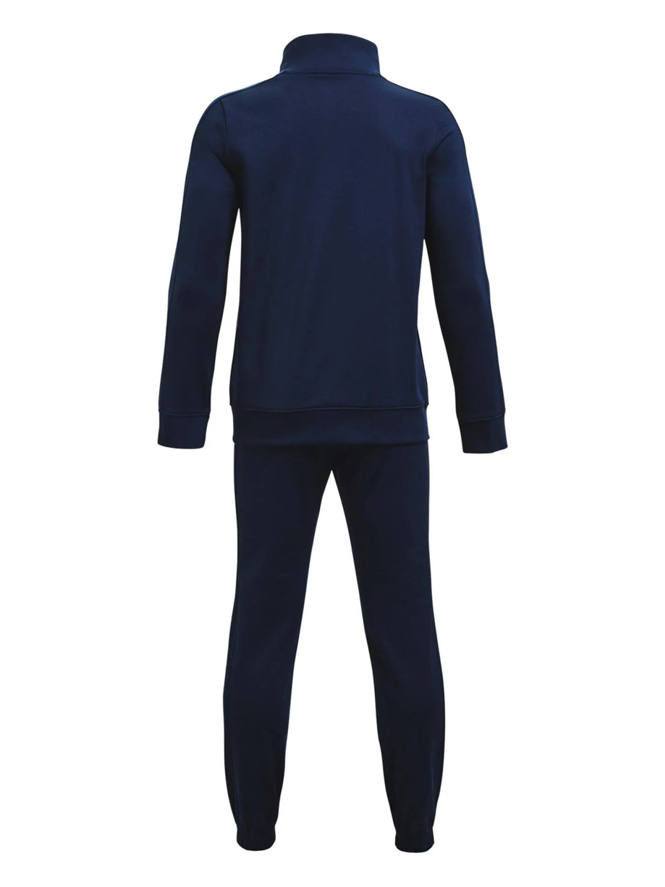 UNDER ARMOUR Boys Knit Tracksuit - Navy/White