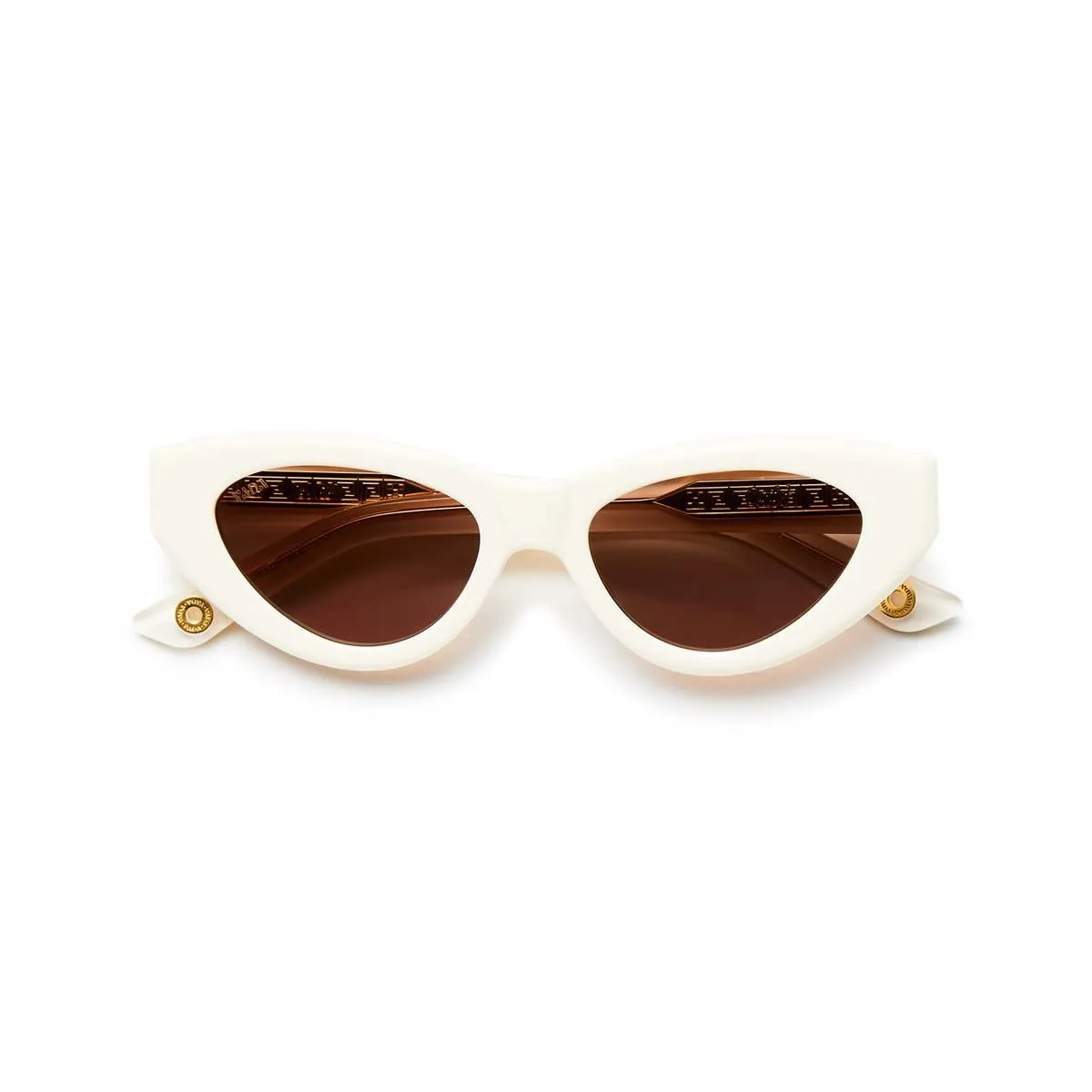 Vada Catfish Sunglasses - Milk