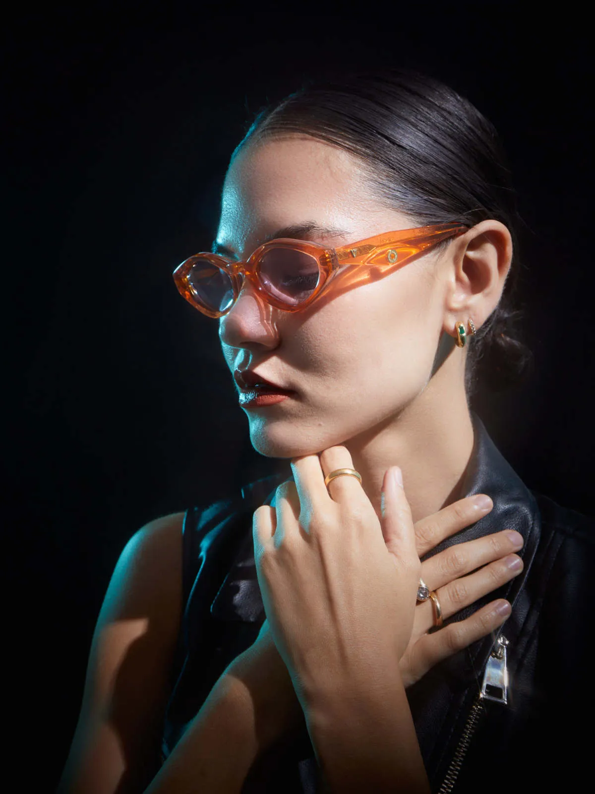 Vada Siren Sunglasses - Peach