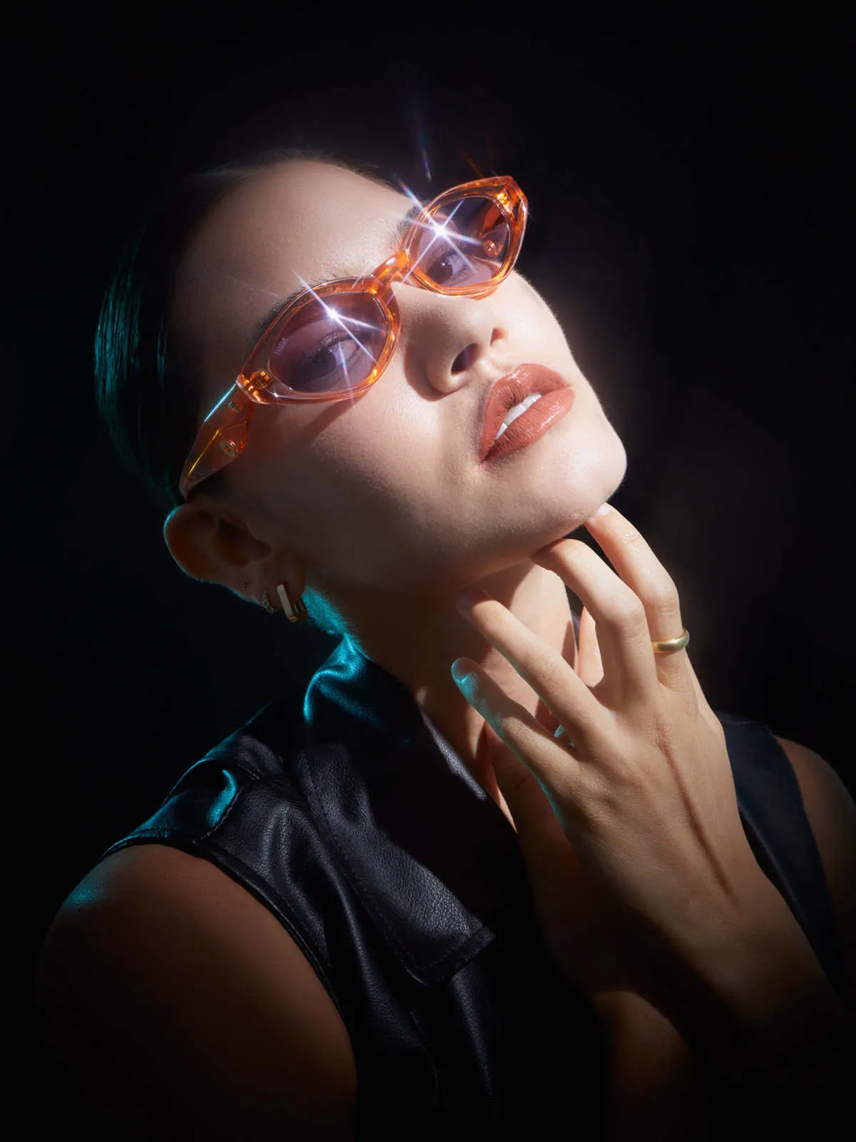 Vada Siren Sunglasses - Peach