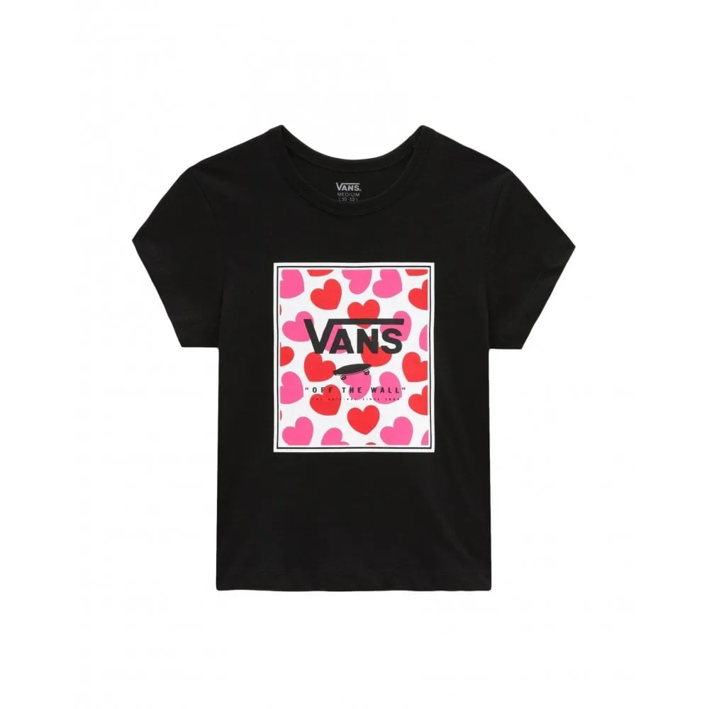 Vans Boxed Hearts T-Shirt (Black)