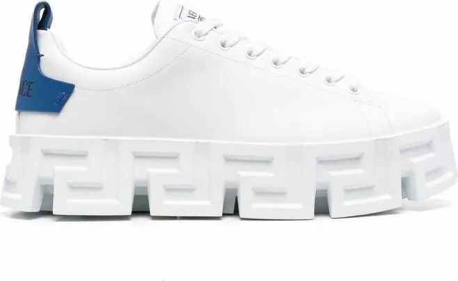 Versace Greca Labyrinth low-top sneakers White