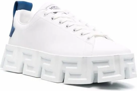 Versace Greca Labyrinth low-top sneakers White