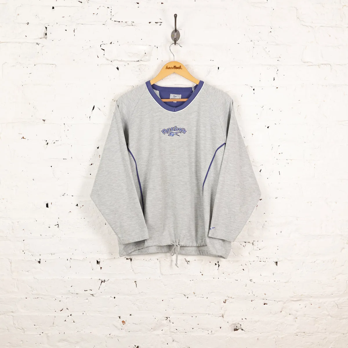 Women's Reebok 90s Sweatshirt - Grey - Women's XL