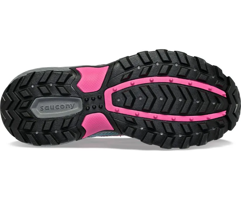 Women's Saucony Excursion TR16 Color: Black | Fuchsia (WIDE WIDTH)