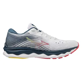 Women's Wave Sky 6 Running Shoe - White/Hibiscus - Regular (B)