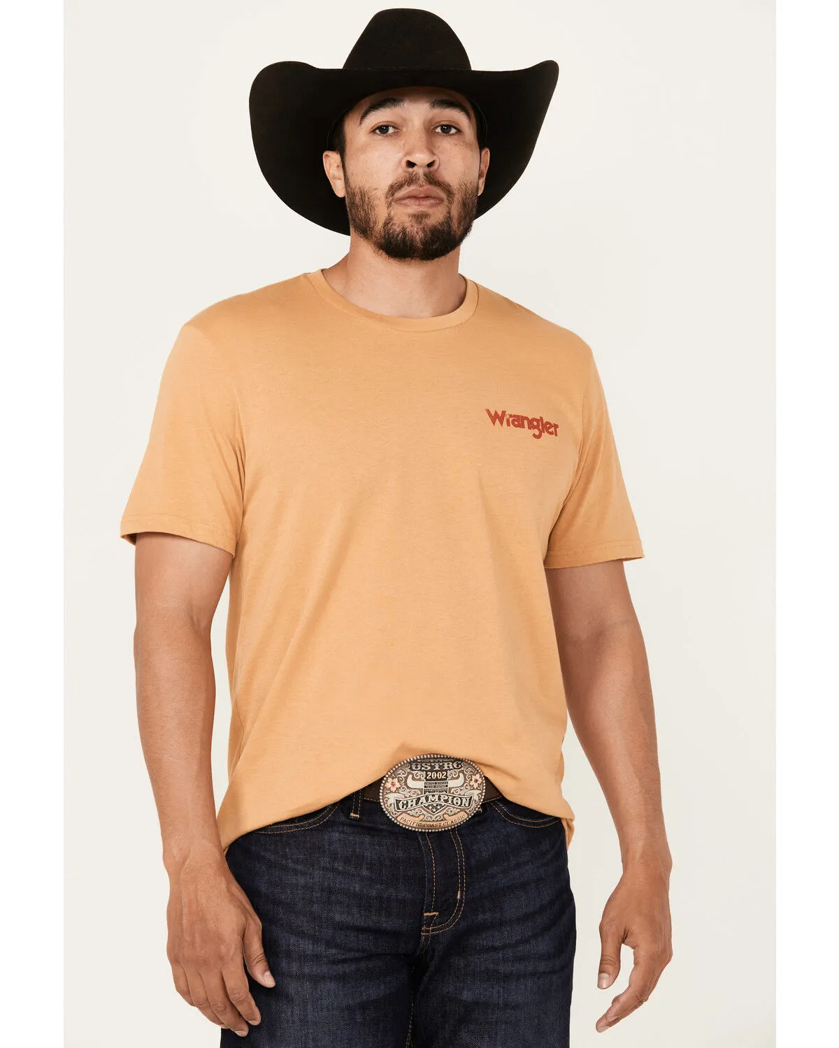 Wrangler Men's Boot Barn Exclusive Bucking Cowboy Short Sleeve Graphic T-Shirt